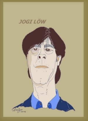 Cartoon: Jogi Löw (medium) by michaskarikaturen tagged jogi,löw,karikatur