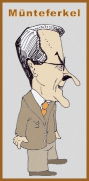 Cartoon: Müntefering (medium) by michaskarikaturen tagged münteferingkatikatur