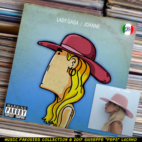 Cartoon: Lady Gaga - Joanne (medium) by Peps tagged lady,gaga,joanne