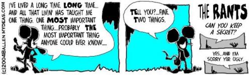 Cartoon: Hod Kor (medium) by outbroker tagged strip,rat,sarcasm,unique,philosophy