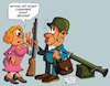 Cartoon: Arm the teachers! (small) by Ludus tagged school