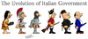 Cartoon: Italian Government in history (small) by Ludus tagged italy,berlusconi