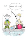 Cartoon: Angeln (small) by BuBE tagged angeln,angelsport,angler,rückenschmerzen,erholung,entspannung,freizeit