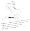 Cartoon: Selbstversuch (small) by Jochen N tagged angela,merkel,kanzlerin,zitteranfall,zittern,gesundheit,bleistift,schreiben,blind,linkshänder,maik