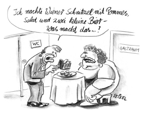 Wechselgeschaft Von Reibel Medien Kultur Cartoon Toonpool