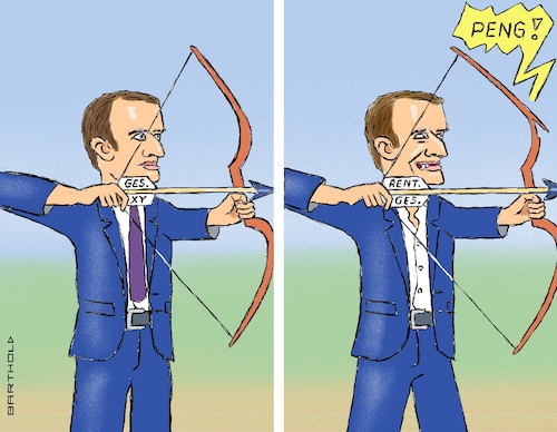 Bogenschütze Macron