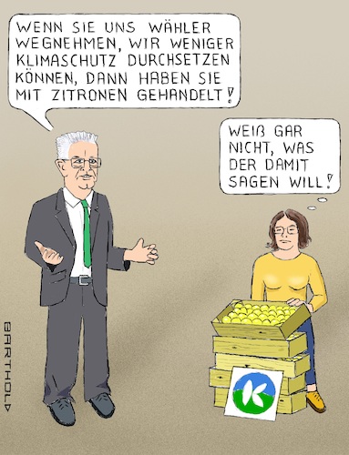 Klimaliste contra Grüne