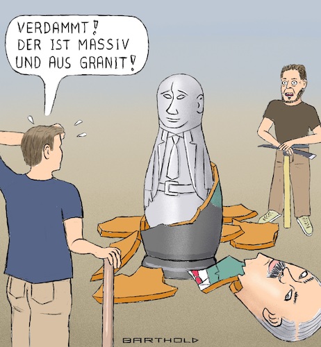 Cartoon: Schwieriger Weg zur Freiheit (medium) by Barthold tagged belarus,präsidentenwahl,neunter,august,2020,wahlfälschung,autokratie,demonstrationen,widerstand,koordinierungsrat,matrjoschka,babuschka,alexander,lukaschenko,wladimir,putin,angebot,polizeikräfte,spitzhacke,granit,minsk,cartoon,karikatur,barthold,belarus,präsidentenwahl,neunter,august,2020,wahlfälschung,autokratie,demonstrationen,widerstand,koordinierungsrat,matrjoschka,babuschka,alexander,lukaschenko,wladimir,putin,angebot,polizeikräfte,spitzhacke,granit,minsk,cartoon,karikatur,barthold