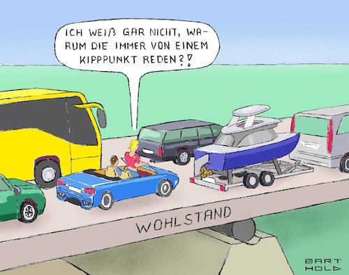 Cartoon: Zwischenbericht Weltklimarat (medium) by Barthold tagged zwischenbericht,weltklimarat,juni,2021,warnung,kipppunkte,wohlstandskarawane,bus,cabrio,viano,bootsanhänger,motorboot,straße,wippe,kippen,drehpunkt,gewichtsverlagerung,umkehr,aufwärtsbewegung,runterfallen,cartoon,karikatur,barthold,zwischenbericht,weltklimarat,juni,2021,warnung,kipppunkte,wohlstandskarawane,bus,cabrio,viano,bootsanhänger,motorboot,straße,wippe,kippen,drehpunkt,gewichtsverlagerung,umkehr,aufwärtsbewegung,runterfallen,cartoon,karikatur,barthold