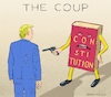 Cartoon: The Coup (small) by Barthold tagged donald,trump,ukraine,affair,zelensky,joe,hunter,biden,allegation,collusion,conspiracy,abuse,power,coup,showdown,constitution,impeachment