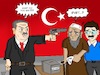 Cartoon: Turkey_Referendum (small) by Tacasso tagged türkei,referendum,recep,tayyip,erdogan,akp,chp,hdp,mhp,turkey,türkiye,kurdish,turkish,türken,kurden