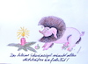 Cartoon: der kleine schweineigel (small) by katzen-gretelein tagged weihnachten,schwein,igel,tannengrün