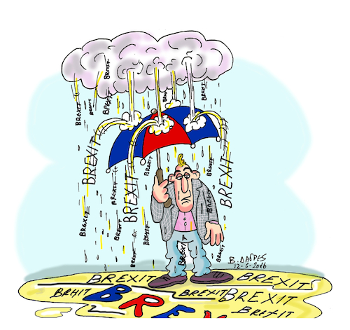 Cartoon: BREXIT (medium) by vasilis dagres tagged england,brexit,europian,union