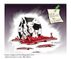 Cartoon: must not forget (small) by vasilis dagres tagged violence,fascism