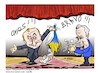 Cartoon: Putin and Biden (small) by vasilis dagres tagged russia,america,war