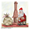 Cartoon: SANTA CLAUS THINKS ... (small) by vasilis dagres tagged santa,claus