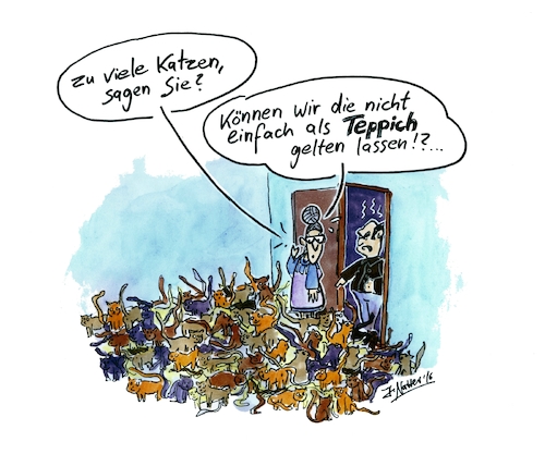 Cartoon: Tierhaltung (medium) by Jens Natter tagged untervermietung,untermieter,erlaubnis,tierhaltung,tiere,vermieter,mieter,haus,untervermietung,untermieter,erlaubnis,tierhaltung,tiere,vermieter,mieter,haus