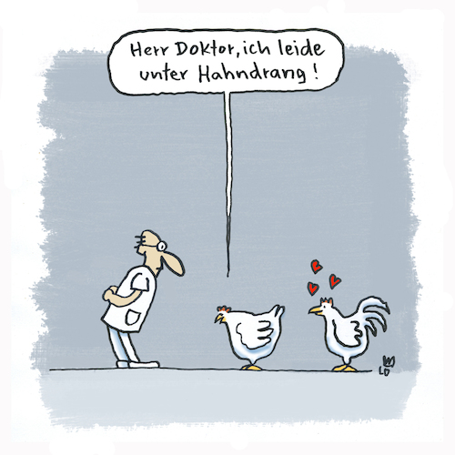 Ein Huhn beim Arzt...