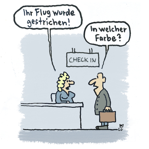 Cartoon: Check in (medium) by Lo Graf von Blickensdorf tagged flughafen,airport,airberlin,abfertigung,stewardess,flug,farbe,flugzeug,flugreise,checkin,flughafen,airport,airberlin,abfertigung,stewardess,checkin