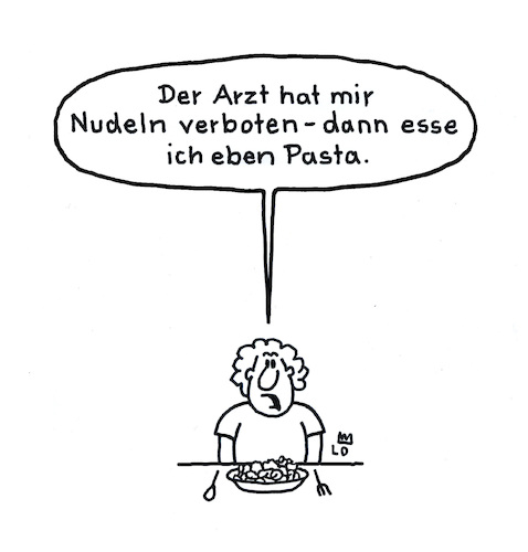 Cartoon: Diät II (medium) by Lo Graf von Blickensdorf tagged spagetti,diät,nudeln,pasta,übergewicht,arzt,dick,abnehmen,mittagessen,frau,essen,spagetti,diät,nudeln,pasta,übergewicht,arzt,dick,abnehmen,mittagessen,frau,essen