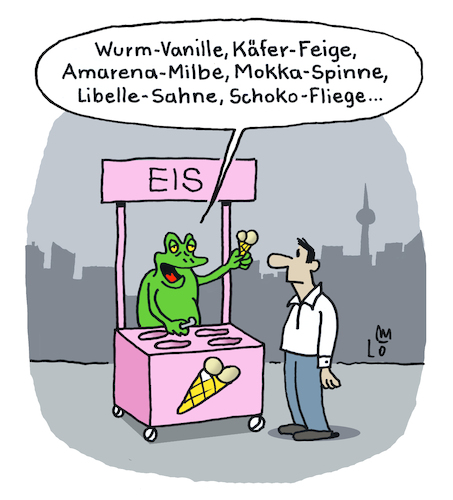 Cartoon: Eisverkäufer (medium) by Lo Graf von Blickensdorf tagged eis,vanilleeis,ego,essen,mann,süßigkeit,dessert,eissorten,frosch,sommer,eisstand,eisdiele,eisverkäufer,karikatur,lo,graf,cartoon,eiscreme,eiswaffel,fruchteis,milcheis,waffel,becher,eis,vanilleeis,ego,essen,mann,süßigkeit,dessert,eissorten,frosch,sommer,eisstand,eisdiele,eisverkäufer,karikatur,lo,graf,cartoon,eiscreme,eiswaffel,fruchteis,milcheis,waffel,becher