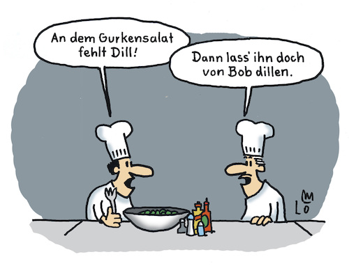 Cartoon: Gurkensalat (medium) by Lo Graf von Blickensdorf tagged bob,dylan,musik,gastronomie,beikoch,chefkoch,meisterkoch,küchenhilfe,restaurant,sternekoch,protestsänger,songwriter,like,rolling,stone,neverendingtour,mundharmonika,dill,gurkensalat,gewürz,koch,küche,cartoon,lo,graf,karikatur,wortspiel,bob,dylan,musik,gastronomie,beikoch,chefkoch,meisterkoch,küchenhilfe,restaurant,sternekoch,protestsänger,songwriter,like,rolling,stone,neverendingtour,mundharmonika,dill,gurkensalat,gewürz,koch,küche,cartoon,lo,graf,karikatur,wortspiel