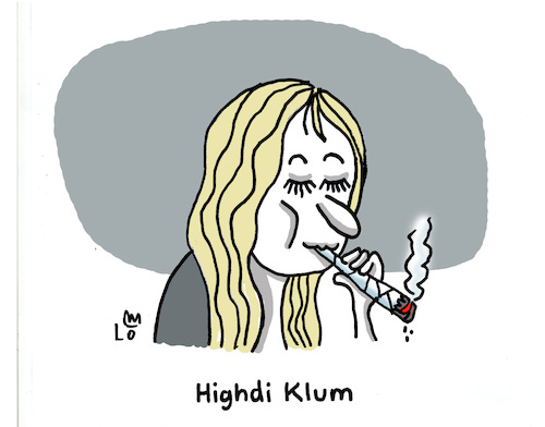 Cartoon: High (medium) by Lo Graf von Blickensdorf tagged heidi,klum,high,stoned,kiffen,kiffer,bekifft,sein,gras,drugs,drogen,rauchen,hanfpflanze,karikatur,lo,graf,cartoon,haschisch,joint,cannabis,legalisierung,karl,lauterbach,rauschgift,marihuana,gesetz,bundestag,politik,btm,heidi,klum,high,stoned,kiffen,kiffer,bekifft,sein,gras,drugs,drogen,rauchen,hanfpflanze,karikatur,lo,graf,cartoon,haschisch,joint,cannabis,legalisierung,karl,lauterbach,rauschgift,marihuana,gesetz,bundestag,politik,btm