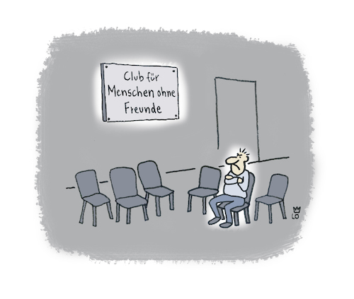 Cartoon: Im Club (medium) by Lo Graf von Blickensdorf tagged verein,club,selbsthilfegruppe,versammlung,freunde,einsamkeit,mann,zeitgeist,verein,club,selbsthilfegruppe,versammlung,freunde,einsamkeit,mann,zeitgeist