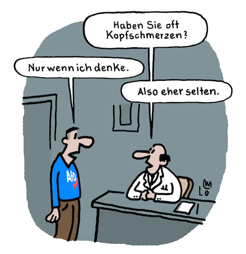 Patient beim Arzt