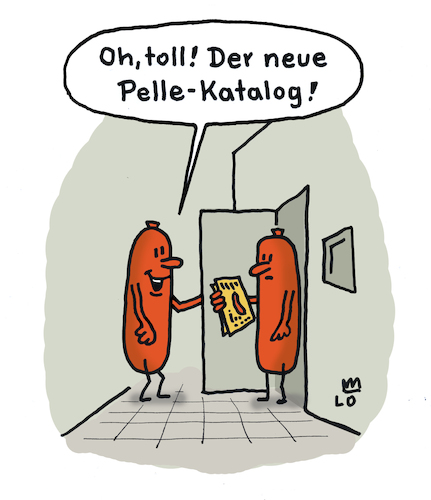 Cartoon: Post (medium) by Lo Graf von Blickensdorf tagged wurst,pelle,haustür,würste,katalog,quellekatalog,wurstpelle,shopping,karikatur,lo,cartoon,fleischerei,metzgerei,wortspiel,fleischwurst,wurst,pelle,haustür,würste,katalog,quellekatalog,wurstpelle,shopping,karikatur,lo,cartoon,fleischerei,metzgerei,wortspiel,fleischwurst