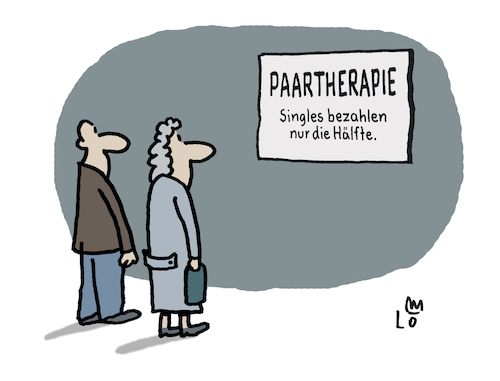 Cartoon: Rabatt (medium) by Lo Graf von Blickensdorf tagged ehepaar,beziehung,paar,probleme,psychotherapie,ehe,single,rabatt,beziehungsprobleme,streit,karikatur,lo,graf,cartoon,therapeut,schild,psychiater,praxis,ehepaar,beziehung,paar,probleme,psychotherapie,ehe,single,rabatt,beziehungsprobleme,streit,karikatur,lo,graf,cartoon,therapeut,schild,psychiater,praxis