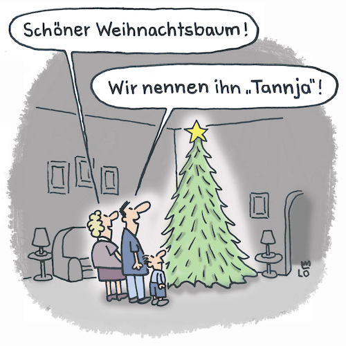 Unser Weihnachtsbaum