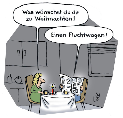 Cartoon: Weihnachtshasser (medium) by Lo Graf von Blickensdorf tagged advent,weihnachten,feiertage,mann,frau,ehepaar,beziehung,weihnachtswunsch,zeitung,weihnachtshasser,karikatur,lo,graf,cartoon,küche,weihnachtsmuffel,geschenk,weihnachtsrummel,advent,weihnachten,feiertage,mann,frau,ehepaar,beziehung,weihnachtswunsch,zeitung,weihnachtshasser,karikatur,lo,graf,cartoon,küche,weihnachtsmuffel,geschenk,weihnachtsrummel