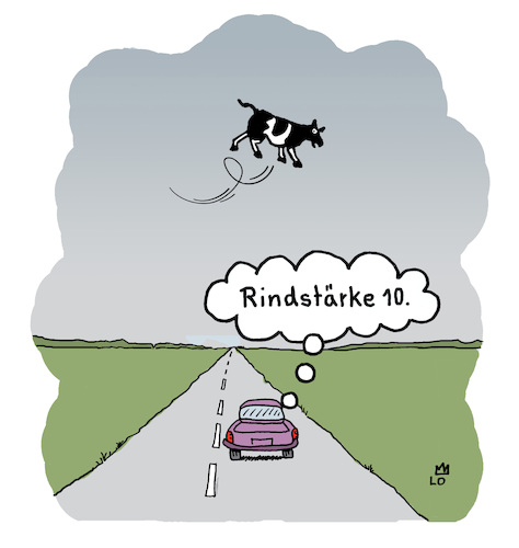 Cartoon: Wind (medium) by Lo Graf von Blickensdorf tagged herbstwind,sturm,böe,windstärke,sommerwind,wetter,auto,landstraße,kuh,rind,flug,fliegen,klimawandel,hoch,tief,sturmtief,wetterprognose,wetterbericht,klima,herbstwind,sturm,böe,windstärke,sommerwind,wetter,auto,landstraße,kuh,rind,flug,fliegen,klimawandel,hoch,tief,sturmtief,wetterprognose,wetterbericht,klima