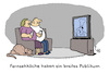 Cartoon: Breit (small) by Lo Graf von Blickensdorf tagged breites,publikum,fernsehköche,kochsendung,fernseher,übergewicht,dick,fett,adipositas,kochen,henssler,fernsehprogramm