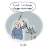 Cartoon: Diät (small) by Lo Graf von Blickensdorf tagged ernährung,diät,weight,watchers,dick,adipositas,übergewicht,cartoon,abnehmen,fett