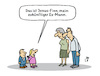 Cartoon: Heiratsabsichten (small) by Lo Graf von Blickensdorf tagged ehe,ex,mann,ehemann,kinder,eltern,vorbild,jugendliche,erziehung,karikatur,lo,graf,jugend,schwiegersohn,jonas,finn,frau,finanzkrise,männer,deutschland,scheidung,ehepartner
