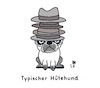 Cartoon: Hütehund (small) by Lo Graf von Blickensdorf tagged wortspiel,hüte,hund,hütehund,hunderasse,schäfer,karikatur,lo,cartoon,tier