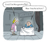 Cartoon: Morgenmuffel (small) by Lo Graf von Blickensdorf tagged frühstück,morgens,hotel,muffel,morgenmuffel,karikatur,lo,graf,cartoon,wortspiel,kaffee