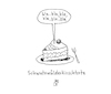Cartoon: Relativ selten (small) by Lo Graf von Blickensdorf tagged torte,schwatzen,reden,schwarzwäder,kirschtorte,schwatzwälderkirschtorte,teller,gabel,konditorei,kuchen,süßes,wortspiel