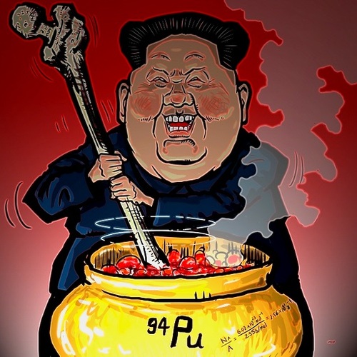 Cartoon: Kim Jong-un (medium) by takeshioekaki tagged kim