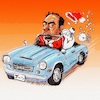 Cartoon: Ghosn (small) by takeshioekaki tagged nissan