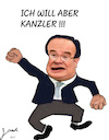Cartoon: will ich aber... (small) by jpn tagged kanzlerkandidat,laschet,söder,cdu,csu