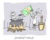 Cartoon: Diabolisch (small) by Bregenwurst tagged hölle,teufel,gourmet,knorr,maggi