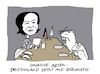 Cartoon: Diplomatisch (small) by Bregenwurst tagged invasive,arten,diplomatie,baerbock