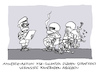 Cartoon: Überreste (small) by Bregenwurst tagged ksk,bundeswehr,amnestie,munition,leichen