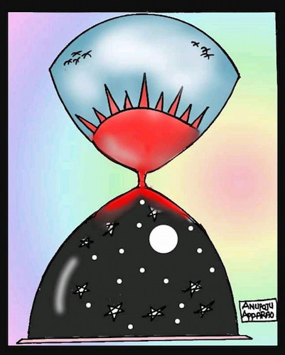 Cartoon: Day nd Night (medium) by APPARAO ANUPOJU tagged day,night