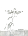 Cartoon: Ganymed (small) by herranderl tagged mythologie