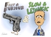 Cartoon: Slow and Lethargic (small) by Goodwyn tagged holder,justice,fast,and,furious,gun,mexico