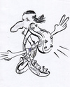 Cartoon: Zlaran Ibrahimovic (small) by bebetokaspi tagged zlatan,ibrahimovic